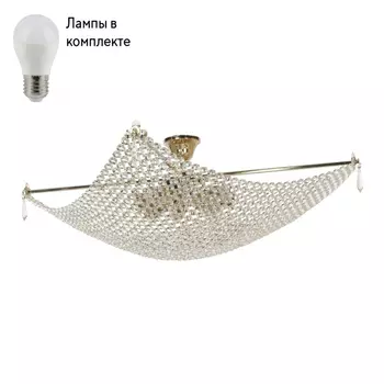 Люстра потолочная с Led лампочками в комплекте Arti Lampadari Roma E 1.3.80.501 G+Lamps