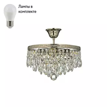 Люстра потолочная с Led лампочками в комплекте Arti Lampadari Castellana E 1.3.30.602 N+Lamps