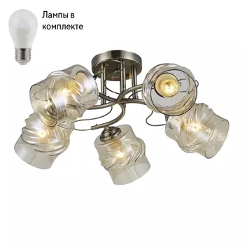 Люстра потолочная с Led лампочками в комплекте Rivoli Б0052677+Lamps
