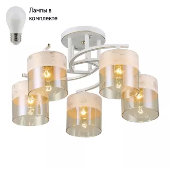 Люстра потолочная с Led лампочками в комплекте Rivoli Б0052679+Lamps