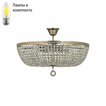 Люстра потолочная с Led лампочками в комплекте Arti Lampadari Castellana E 1.3.50.501 NH+Lamps