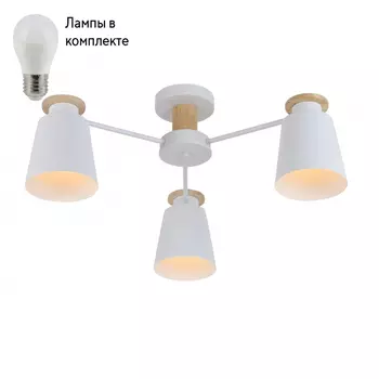 Люстра потолочная с Led лампочками в комплекте Rivoli Б0053435+Lamps