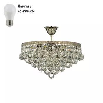 Люстра потолочная с Led лампочками в комплекте Arti Lampadari Castellana E 1.3.38.501 N+Lamps