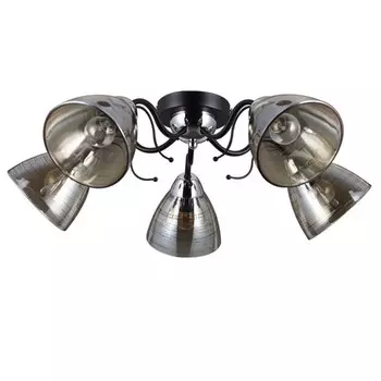 Люстра потолочная Seven Fires Gressan SF4022/5C-BK-CR