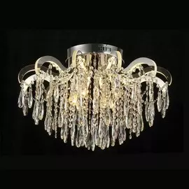 Люстра потолочная со светодиодной подсветкой, с пультом Wedo Light Сванвейг 70672.01.03.04