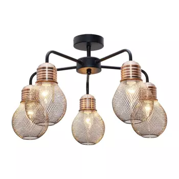 Люстра потолочная со светодиодными лампочками E14, комплект от Lustrof. №155059-650841