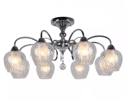 Люстра потолочная со светодиодными лампочками E14, комплект от Lustrof. №102444-656580