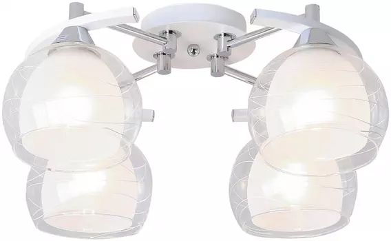 Люстра потолочная со светодиодными лампочками E27, комплект от Lustrof. №150305-623111