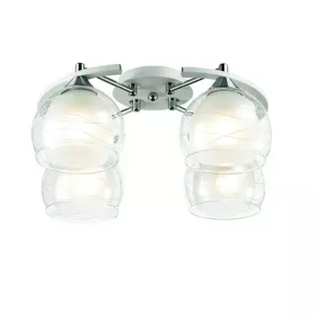 Люстра потолочная со светодиодными лампочками E27, комплект от Lustrof. №67140-657104