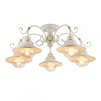 Люстра потолочная со светодиодными лампочками E27, комплект от Lustrof. №145247-657114