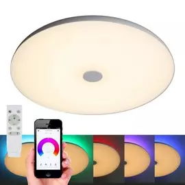 Люстра музыкальная с Bluetooth и пультом Omnilux Melofon OML-47317-48