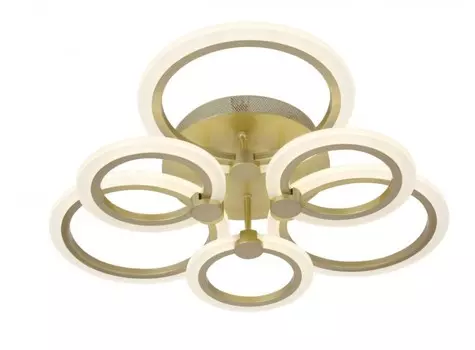 Люстра потолочная светодиодная с пультом ДУ Verdi Stilfort 2074/03/06C