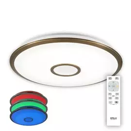Люстра потолочная светодиодная с пультом, с диммером Citilux Старлайт CL70383RGB