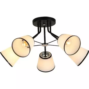 Люстра потолочная Toplight Persis TL1256D-05BK