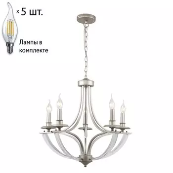 Люстра с лампочками Favourite Adamant 2770-5P+Lamps