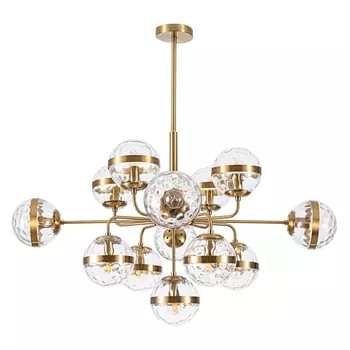 Люстра с лампочками. Комплект от Lustrof. №303505-615848