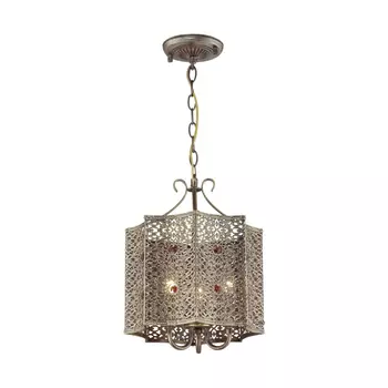 Люстра с лампочками, подвесная, комплект от Lustrof. №33840-617130