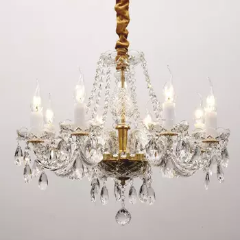 Люстра с лампочками, подвесная, комплект от Lustrof. №62099-617483