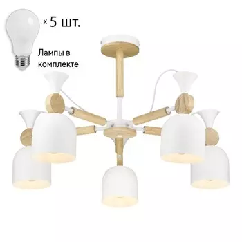 Люстра с лампочками Velante 225-003-05+Lamps