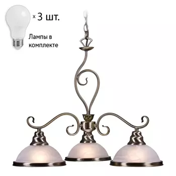 Люстра с лампочками Velante 357-503-03+Lamps
