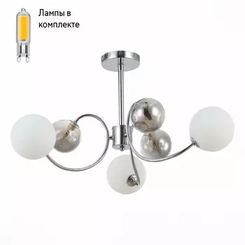 Люстра с Led лампочками в комплекте Evoluce SLE220912-06+Lamps