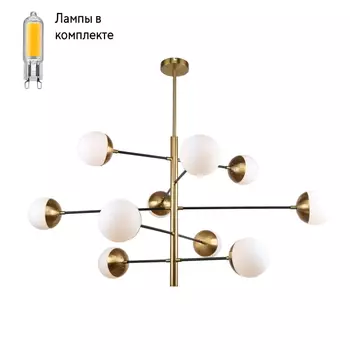 Люстра с Led лампочками в комплекте F-Promo 3087-10P+Lamps