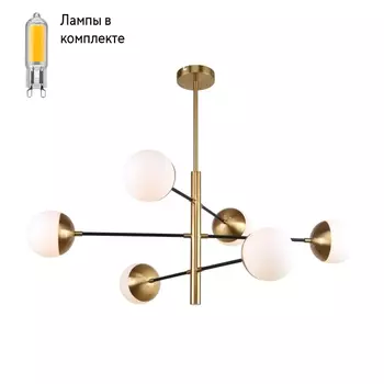 Люстра с Led лампочками в комплекте F-Promo 3087-6P+Lamps