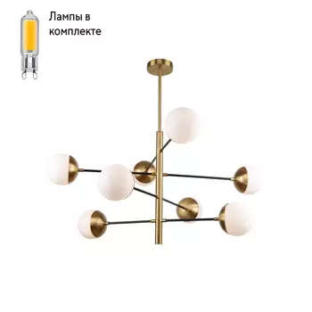 Люстра с Led лампочками в комплекте F-Promo 3087-8P+Lamps
