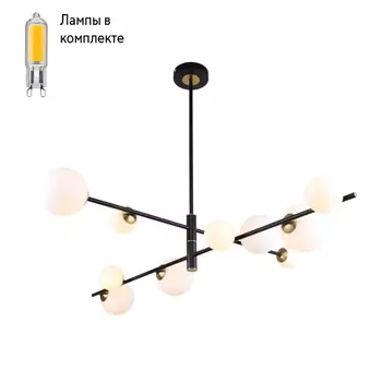 Люстра с Led лампочками в комплекте F-Promo 3090-10P+Lamps