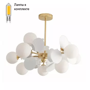 Люстра с Led лампочками в комплекте KINK Light 074160-10,33(01)+Lamps