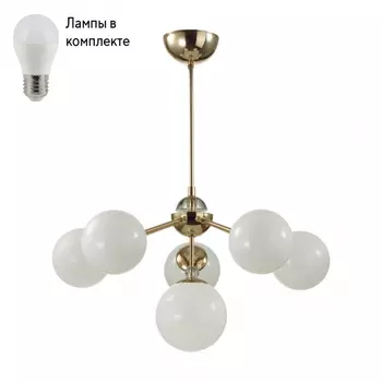 Люстра с Led лампочками в комплекте LUMION 6536/6C+Lamps