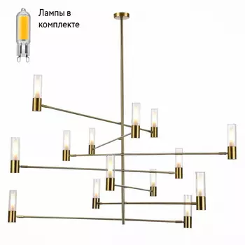 Люстра с Led лампочками в комплекте ST Luce SL1239.303.14+Lamps