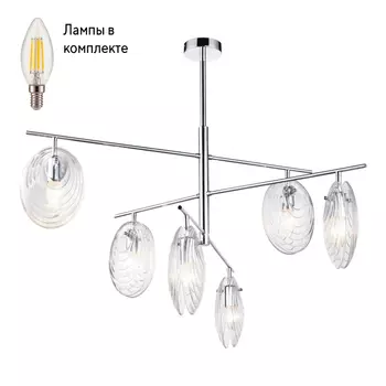 Люстра с Led лампочками в комплекте Velante 364-103-06+Lamps