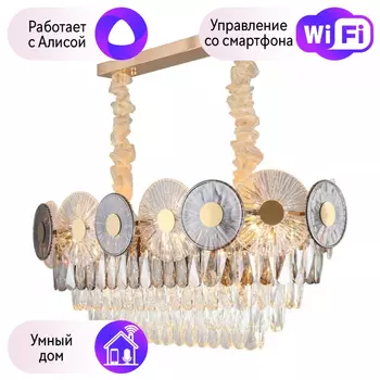 Люстра с поддержкой Алисы подвесная APLOYT APL.769.03.11-A