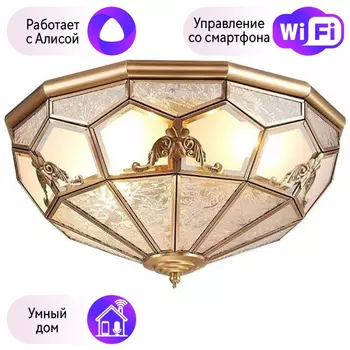 Люстра с поддержкой Алисы потолочная APLOYT APL.625.07.04-A