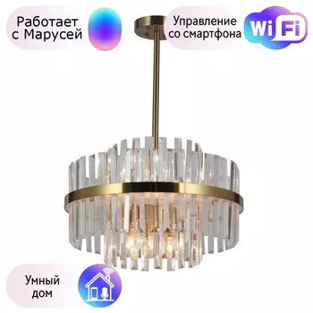 Люстра с поддержкой Маруси На штанге Omnilux OML-69017-06-M