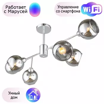 Люстра с поддержкой Маруси На штанге Omnilux OML-94107-06-M