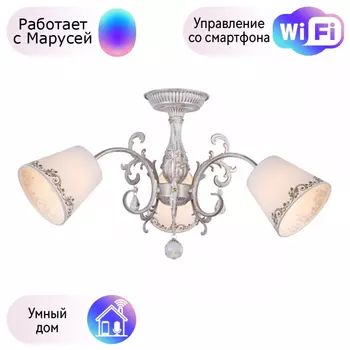 Люстра с поддержкой Маруси потолочная Omnilux OML-53707-03-M