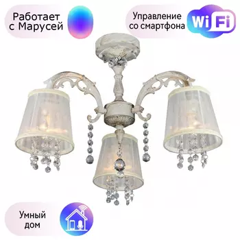 Люстра с поддержкой Маруси потолочная Omnilux OML-30007-03-M