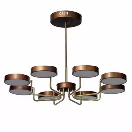 Люстра светодиодная на штанге с пультом ДУ De Markt Гамбург 605015308