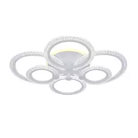 Люстра светодиодная с пультом ДУ Seven Fires SF7048/7C-WT Matera