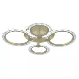 Люстра светодиодная с пультом ДУ Seven Fires SF7052/5C-SGD-BL Oden