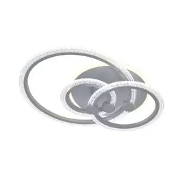 Люстра светодиодная с пультом ДУ Seven Fires SF7059/4C-GY-BL Ejlev