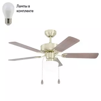 Люстра-вентилятор с лампочкой Eglo 35075+Lamps