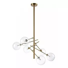 Люстра на штанге Crystal Lux Marcos SP6 Bronze (0880/306)