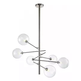 Люстра на штанге Crystal Lux Marcos SP6 Nickel (0881/306)