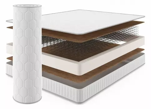 Матрас двуспальный Basic soft 2000x1600 Наша мебель ТЭ-00004570