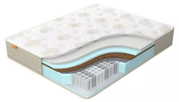 Матрас двуспальный Comfort Prim Middle Plus 2100x1800 Орматек 180-210 Матрас Comfort Prim Middle Plus Beige