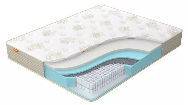 Матрас двуспальный Comfort Slim Middle Plus 2000x2000 Орматек 200-200 Матрас Comfort Slim Middle Plus Beige