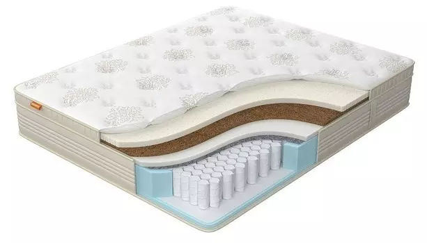 Матрас двуспальный Orto Premium Middle 2100x2000 Орматек 200-210 Матрас Orto Premium Middle Beige Lux